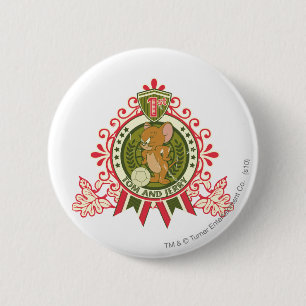 Tom and Jerry 1st Place 3 Pinback Button