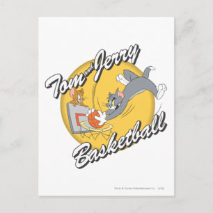 Tom and Jerry Basketball 2 Postcard