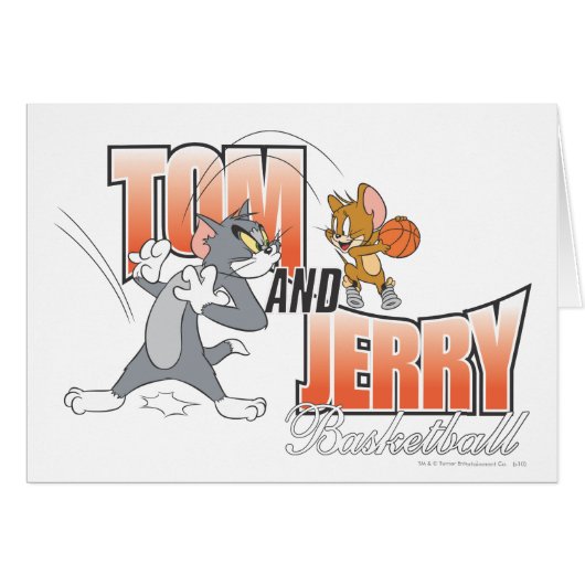 Tom and Jerry Basketball 3 Cards (Front Horizontal)