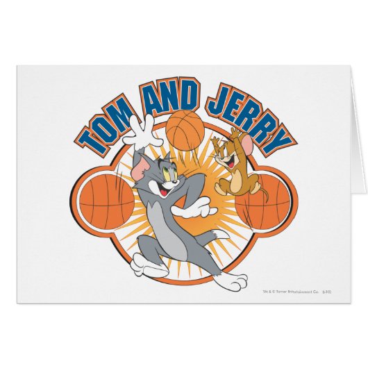 Tom and Jerry Basketball 4 Cards (Front Horizontal)