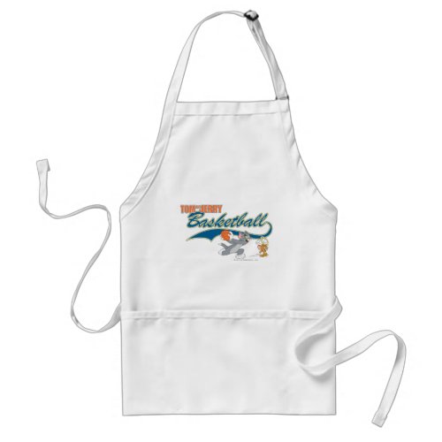 Tom and Jerry Basketball 5 Adult Apron