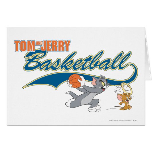 Tom and Jerry Basketball 5 Cards (Front Horizontal)