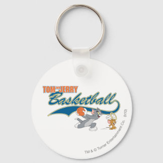 Tom and Jerry Basketball 5 Keychain
