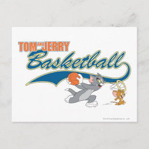 Tom and Jerry Basketball 5 Postcard