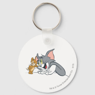 Tom and Jerry Best Buds Keychain