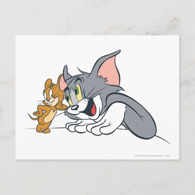 Tom and Jerry Best Buds Postcard (Front)