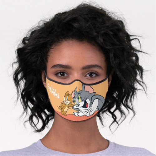 Tom and Jerry Best Buds Premium Face Mask
