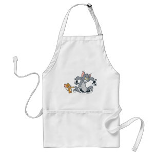 Tom and Jerry Black Paw Cat Adult Apron