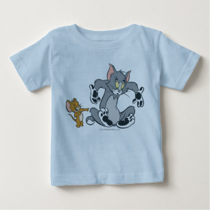 Tom and Jerry Black Paw Cat Baby T-Shirt