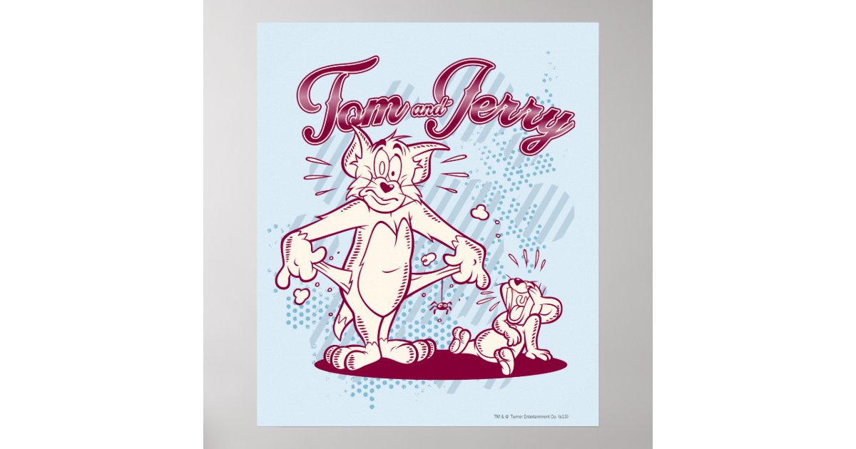 Tom and Jerry Broke Poster | Zazzle