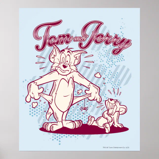 Tom and Jerry Broke Poster | Zazzle