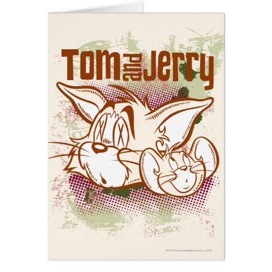 Tom and Jerry Brown and Green Cards (Front)