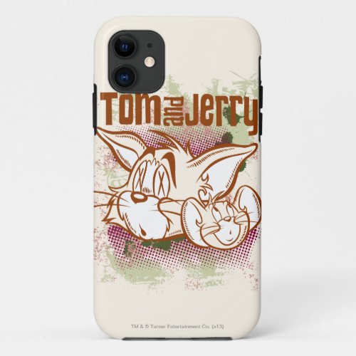Tom and Jerry Brown and Green iPhone 11 Case