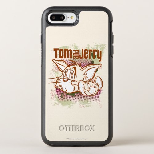 Tom and Jerry Brown and Green OtterBox Symmetry iPhone 8 Plus7 Plus Case