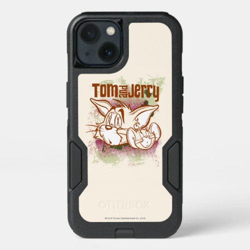 Tom and Jerry Brown and Green iPhone 13 Case