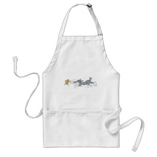 Tom and Jerry Chase Adult Apron