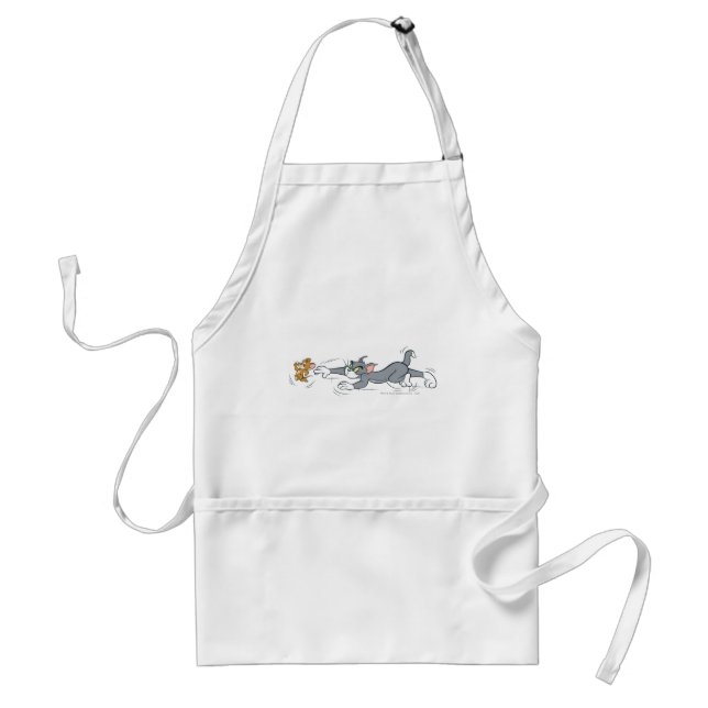 Tom and Jerry Chase Adult Apron (Front)