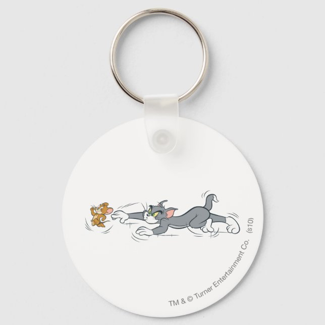 Tom and Jerry Chase Keychain (Front)