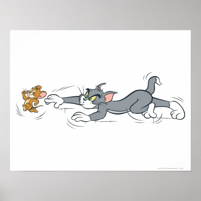 Tom and Jerry Chase Poster (Front)