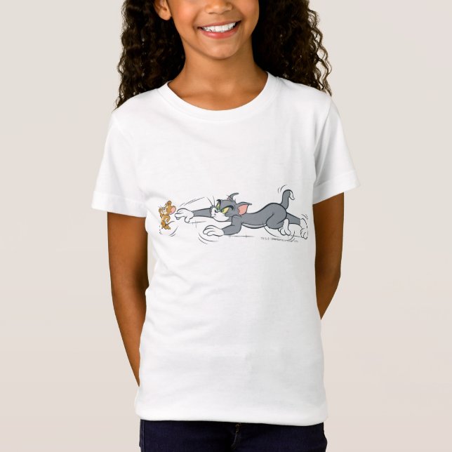 Tom and Jerry Chase T-Shirt (Front)