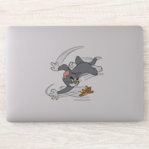 Tom and Jerry Chase Turn Sticker