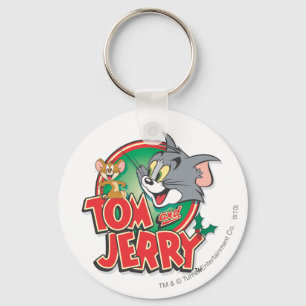 Tom and Jerry Classic Logo Keychain