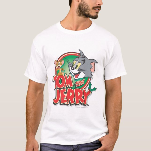 Tom and Jerry Classic Logo T-Shirt (Front)