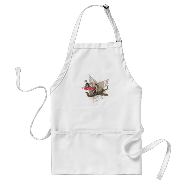 Tom and Jerry Custome Wheels Adult Apron (Front)
