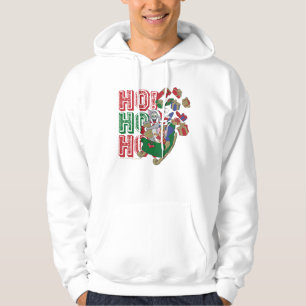 Tom and Jerry Delivering Gifts In A Sleigh Hoodie