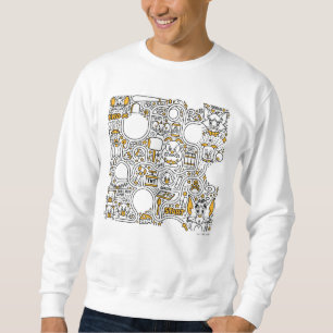 Tom and Jerry Doodle Art Sweatshirt