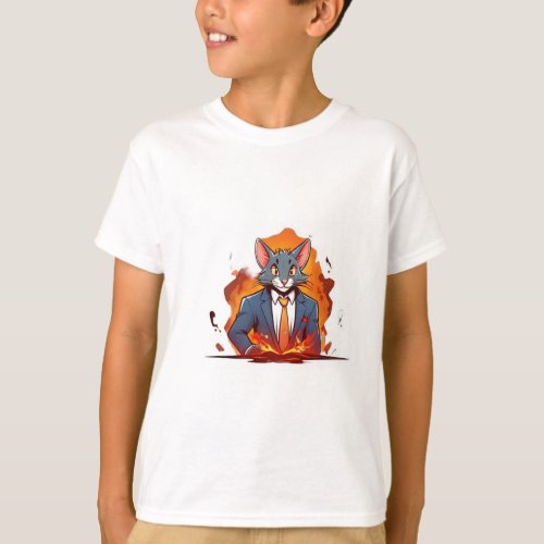 Tom and Jerry Elemental Duo T_Shirt