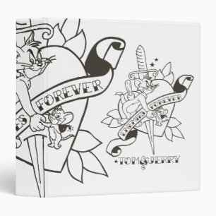 Tom and Jerry Enemies Forever 1 3 Ring Binder