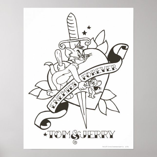 Tom and Jerry Enemies Forever 1 Poster (Front)