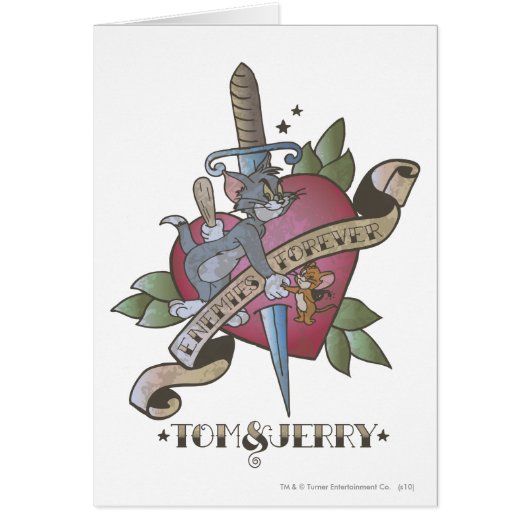 Tom and Jerry Enemies Forever 2 Cards (Front)
