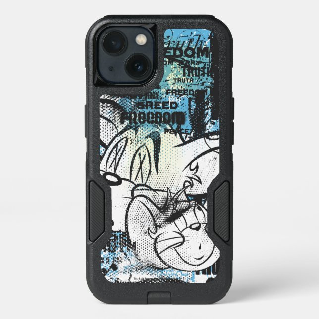 Tom and Jerry Grimey Otterbox iPhone Case (Back)