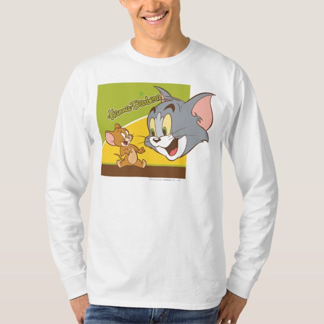 Tom and Jerry Hanna Barbera Logo T-Shirt (Front)