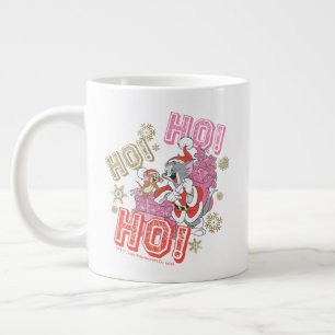 Tom and Jerry "Ho! Ho! Ho!" Santa Gift Delivery Giant Coffee Mug