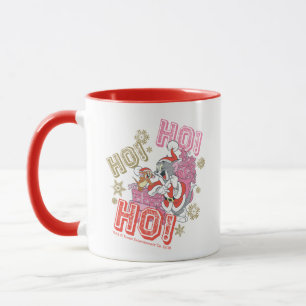 Tom and Jerry "Ho! Ho! Ho!" Santa Gift Delivery Mug