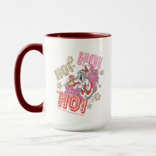 Tom and Jerry "Ho! Ho! Ho!" Santa Gift Delivery Mug