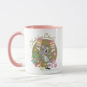 Tom and Jerry Holiday Cheer Mug