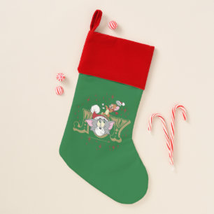 Tom and Jerry Holiday Joy Christmas Stocking