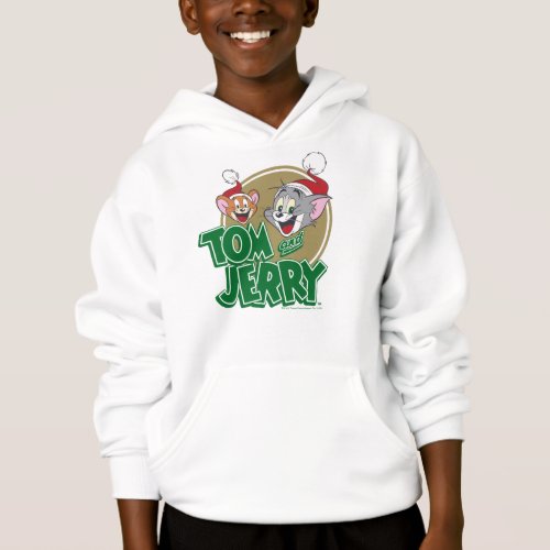 Tom and Jerry Holiday Logo Hoodie