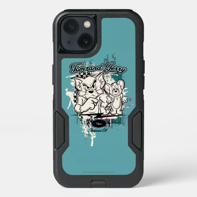 Tom and Jerry Hollywood CA Otterbox iPhone Case (Back)
