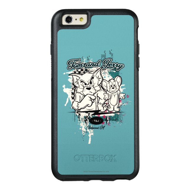 Tom and Jerry Hollywood CA Otterbox iPhone Case (Back)
