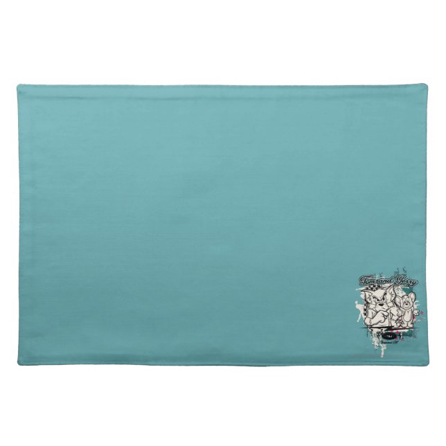 Tom and Jerry Hollywood CA Placemat (Front)