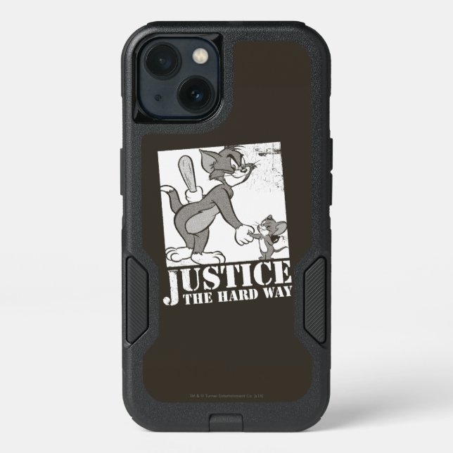 Tom And Jerry Justice the Hard Way Otterbox iPhone Case (Back)