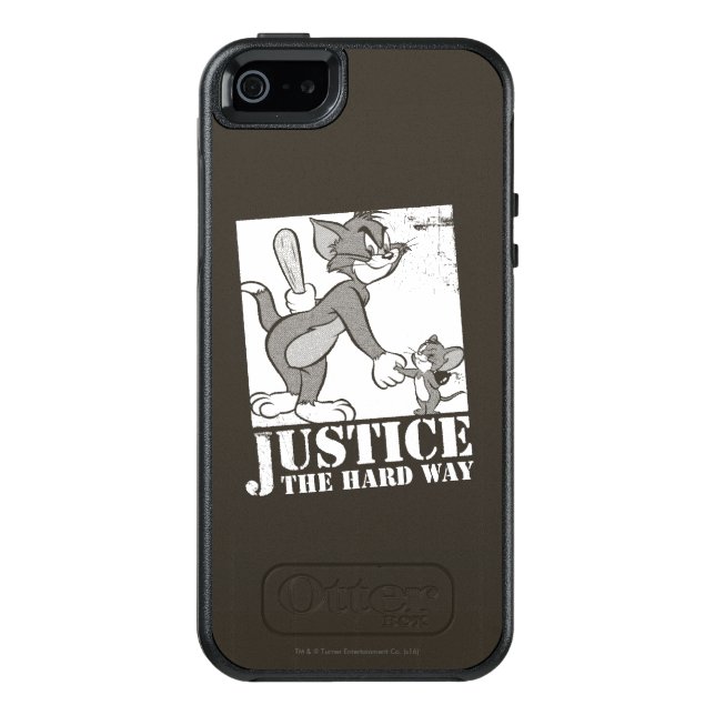 Tom And Jerry Justice the Hard Way Otterbox iPhone Case (Back)