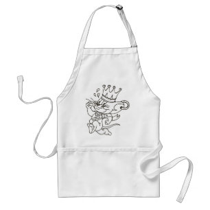 Tom and Jerry King Jerry Adult Apron