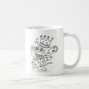 Tom and Jerry King Jerry Coffee Mug