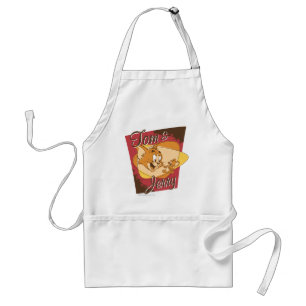 Tom and Jerry Logo 2 Adult Apron